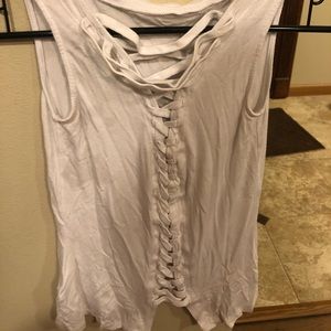 Bailey 43 White Tank Top